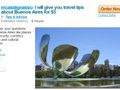 Fiverr - another wacky web idea or neat for the very end of Long Tail in travel?