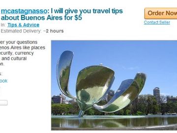 Fiverr - another wacky web idea or neat for the very end of Long Tail in travel?