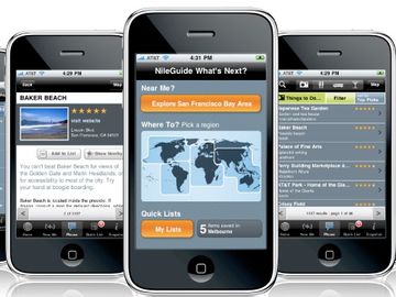 NileGuide iPhone app features multisource content, many destinations