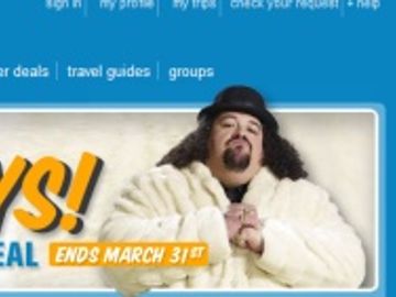 Priceline offers a bounty -- no, not on the Travelocity Roaming Gnome