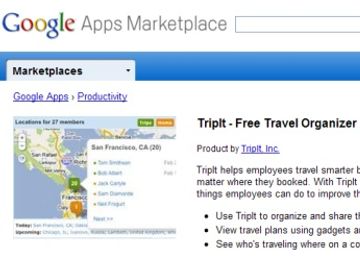 TripIt likes Google travel link, but apps marketplace for business is even better