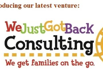 WeJustGotBack Consulting advising DMOs, CVBs, hotels on e-marketing for family travel