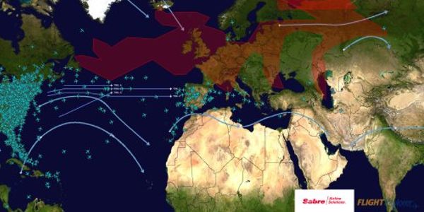 In pictures: How air traffic returned to Europe