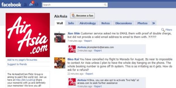 Air Asia claims social media victory, admits huge resources needed to manage