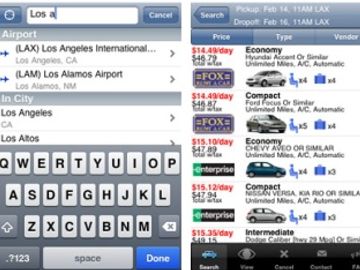 CarRentals.com takes the iPhone out for a spin