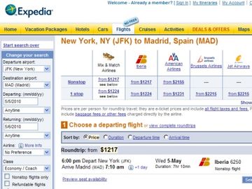 Expedia on Google-ITA Software merger -- Orbitz should be worried, not us