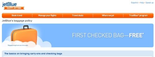 Jetblue carry on online bag