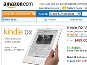 Anyone remember the Kindle? Amazon and Michelin do