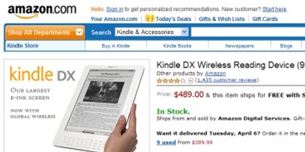 Anyone remember the Kindle? Amazon and Michelin do