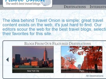 Travel Onion, NileGuide make express push for local blog content
