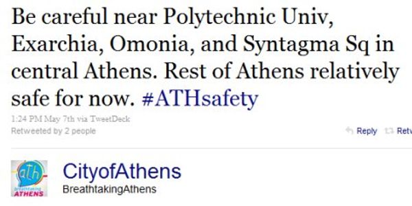 Athens tourist board shows how to use social media in a crisis