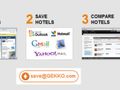 Gekko glides down the bookmarking route for hotel search