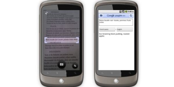Google Goggles wants to becomes a handy translator for travellers