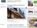 Lonely Planet launches online bookstore assistant, but plays down Bangkok crisis