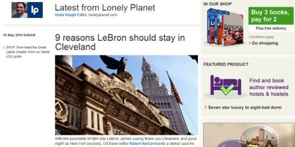 Lonely Planet launches online bookstore assistant, but plays down Bangkok crisis