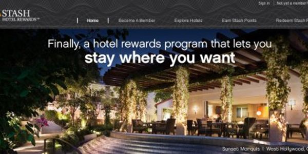 Stash Hotel Rewards: another travel project from Expedia alums
