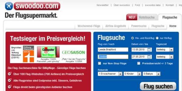 Kayak buys German travel search site Swoodoo