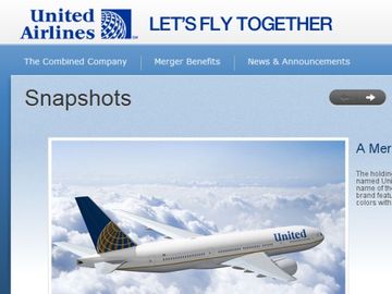 United, Continental continue merger work as countdown continues