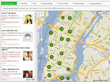 FourSquare shows more potential, PlanetEye sees an intriguing use for travel