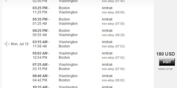 Danish travel metasearcher has trains, planes and Southwest
