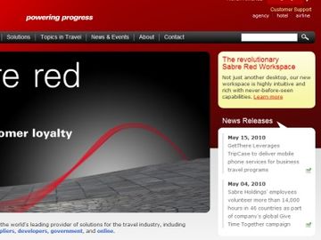 Sabre launches new desktop, Sabre Red Workspace, and a blog