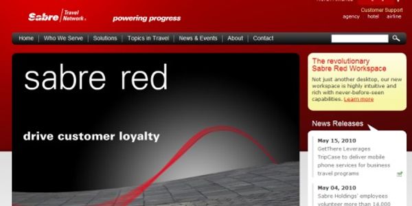 Sabre launches new desktop, Sabre Red Workspace, and a blog