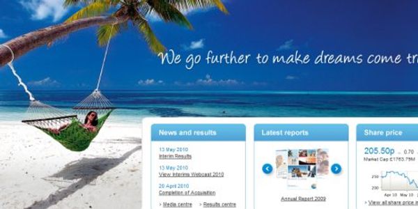 Thomas Cook online travel agency project to complete within three years