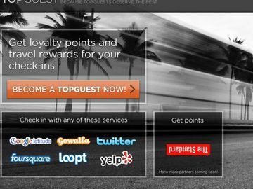 TopGuest to blend FourSquare, Facebook check-in with hotel rewards