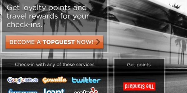 TopGuest to blend FourSquare, Facebook check-in with hotel rewards