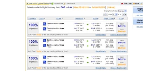 TripWare introduces ad-free website with air booking fee