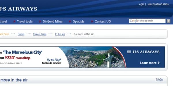 US Airways adds Gogo Wi-Fi