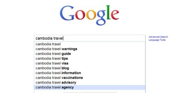 Three quarters of consumers use Google Suggest to begin their travel search