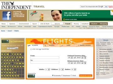 EasyVoyage snaps up Independent newspaper travel search job