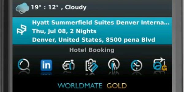 Worldmate builds automatic trip monitoring system for Blackberry
