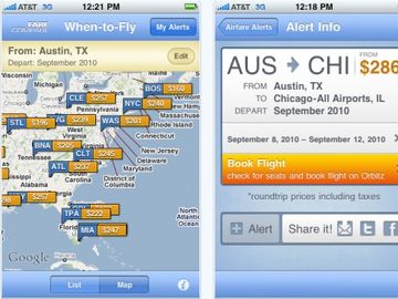 New FareCompare app uses Apple push notifications