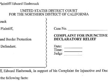Travel blogger sues US Customs, warns industry of liability