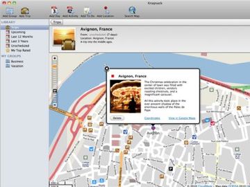 Knapsack goes old school, releases trip planning desktop software