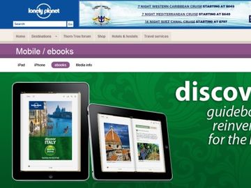 Lonely Planet launches augmented reality guides for Android, ebooks for iPad