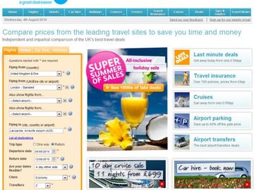 TravelSupermarket promises improvements as revenue slumps