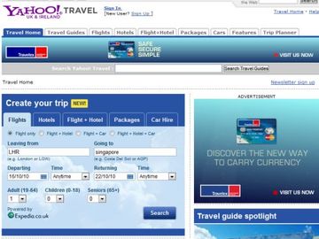 Expedia flies in to power Yahoo Travel across major European markets
