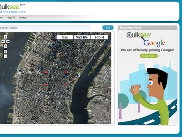 Quiksee 3D location video startup bought by Google