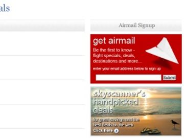 Skyscanner eyes Travelzoo model, launches deals section