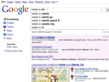 How Google Instant can affect hotels