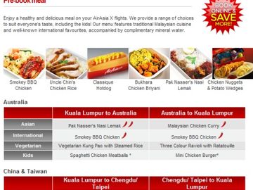 Airline ancillary services -- first bag fees, now meals