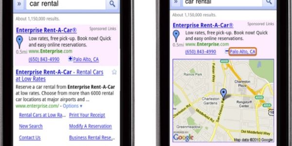 Google, Enterprise get hyperlocal in mobile ads