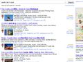 Organic search results for travel almost dead on Google