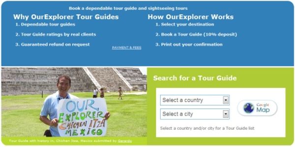 Mexico, THE TOUR, Official Website