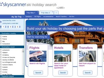 Skyscanner takes covers off ski trip planning experiment