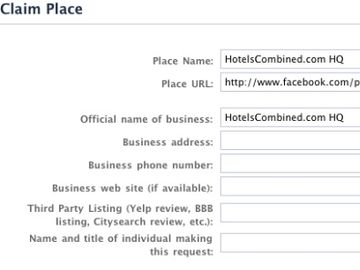 How hotels can get the best from Facebook Places