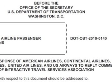 Five major airlines on the Dell model and a bargaining chip